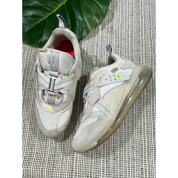 Nike Air Max 720 Slip OBJ Odell Beckham Sneakers DA4155-100 Summit White Sz 7 - Picture 5 of 10